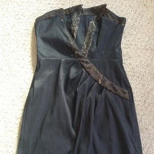 Strapless Semi-Formal Dress